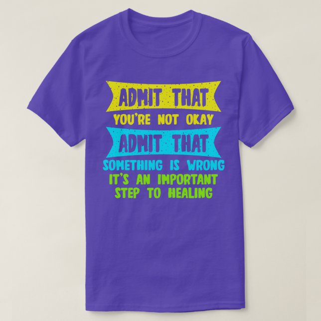 Medge att du inte erkänner att något är t shirt (Design framsida)