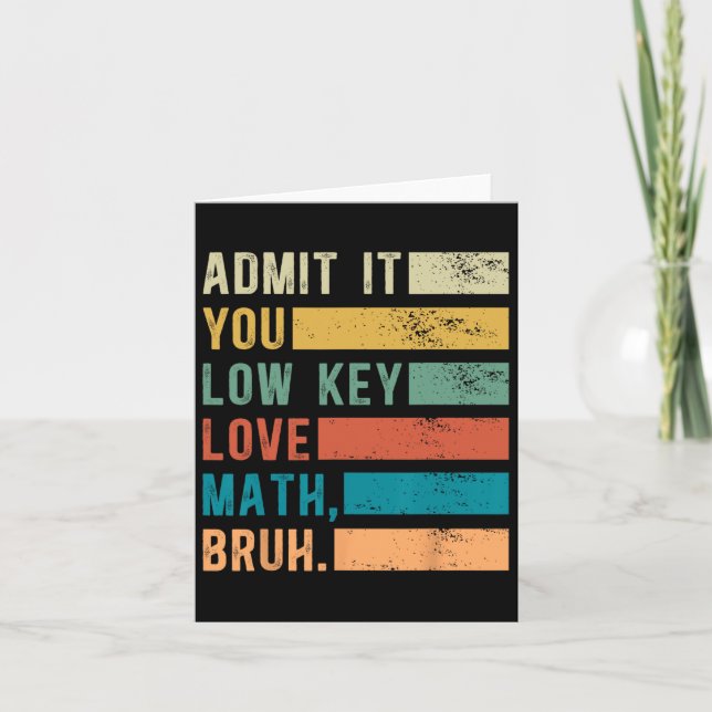 Medge Det Här Du Har En Hemlig Förkärlek För Matte Kort (Framsida)