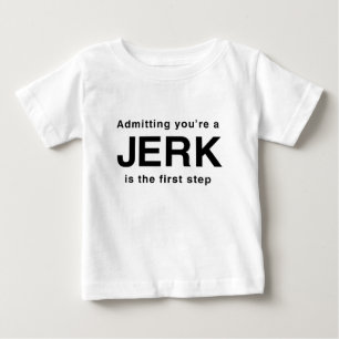 Medge dig var en idiot tee shirt