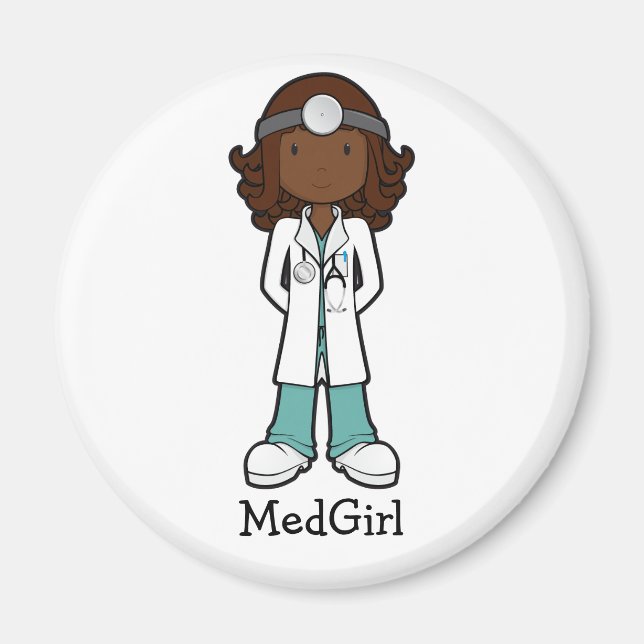 MedGirl Magnet (Framsidan)