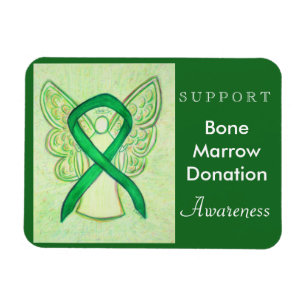 Medgivandegrad för benmärgsdonation Ribbon Angel M Magnet