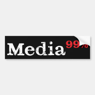 Media99% bildekal (vit på svart)