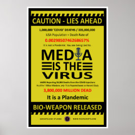 Media är viruset poster