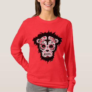 Media de los muertos monkey t-shirt