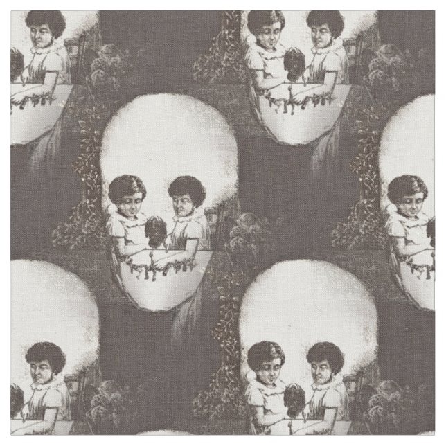 Media de los muertos skalle tyg (Närbild)
