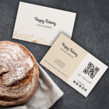Media i Social i Bakery Beige Icons Qr Code