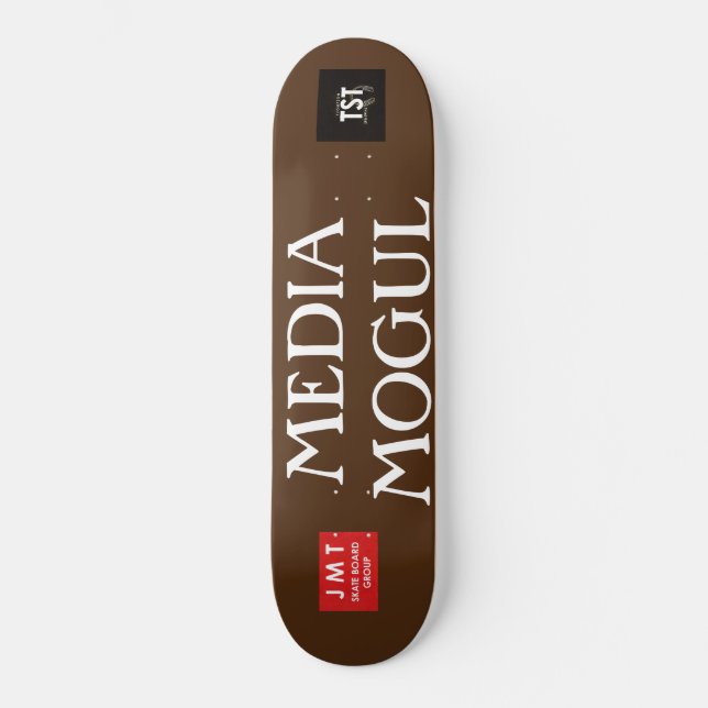 MEDIA MOGUL SKATEBOARDS/JMT SKATEBOARDS (Framsida)