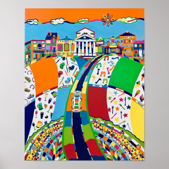 Media, Pennsylvania 11 x 14 Poster (Framsidan)