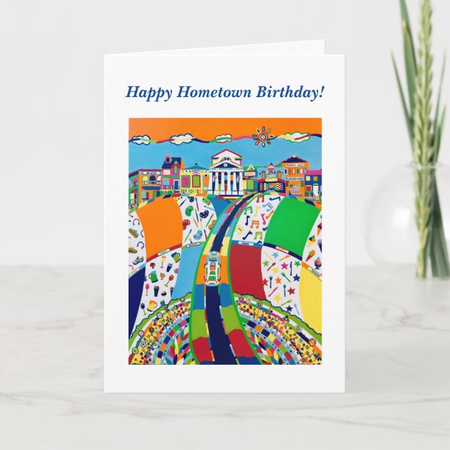Media Pennsylvania Birthday Card Kort (Framsida)