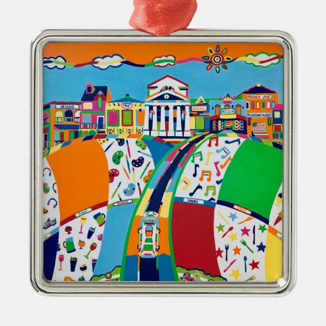 Media, Pennsylvania-julprydnad Julgransprydnad Metall (Framsidan)