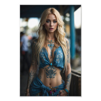 Media: Premium Satin Photo Papper Fototryck