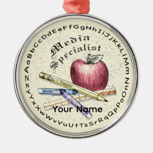 Media Specialist Premium Rund Juldekoration