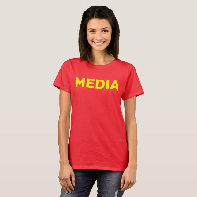 MEDIA T SHIRT (Hel framsida)