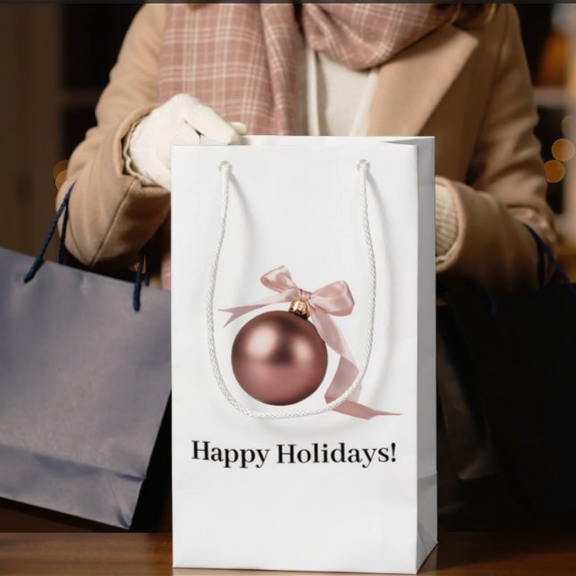 MEDIAL STOR ROSA HELGPRYDNADS PRESENTFÖRPACKNING (Make gifting effortless! Aesthetic packaging for your perfect holiday unboxing.)