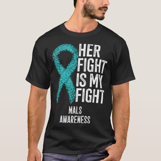 Median Arcuate Ligament Syndrome Her Fight Is My F T Shirt (Framsida)