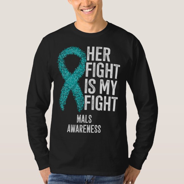 Median Arcuate Ligament Syndrome Her Fight Is My F T Shirt (Framsida)