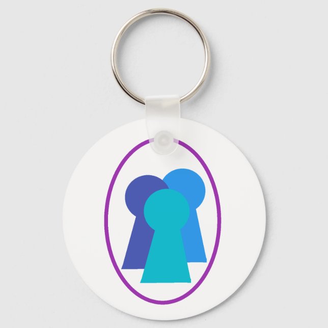 mediannyckelkedja för system nyckelring (Framsida)