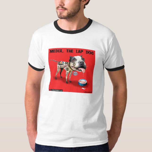 mediathelapdog tee shirt (Framsida)