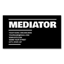 Mediator Magnetiska Visitkort