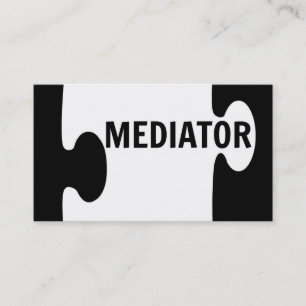 Mediator Puzzle Biet Affärskort Visitkort