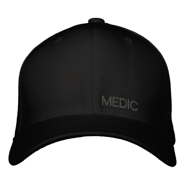 Medic Low Profile Flexfit Cap Broderad Keps (Framsida)