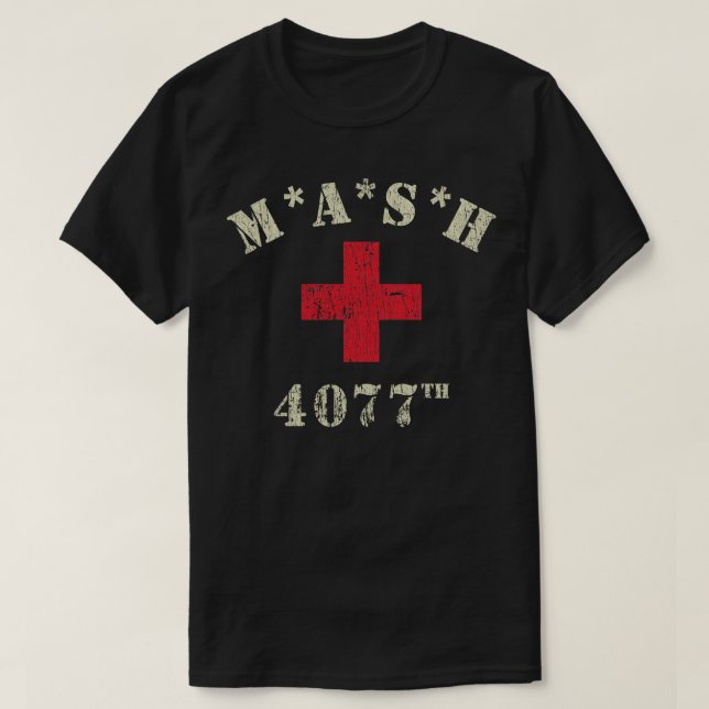 Medic MASH 4077th Medic 1970 T Shirt (Design framsida)
