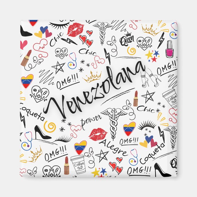 Médica General Venezolana | Orgullo Profesional ve Magnet (Framsidan)