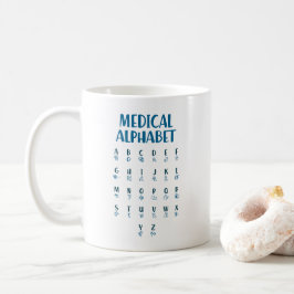 Medical Alphabet Kaffemugg