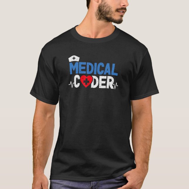 Medical Coder Billing Specialist Clinical Coding O T Shirt (Framsida)
