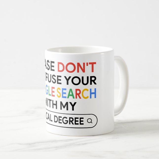 Medical Degree Mug Kaffemugg (Framsida höger)