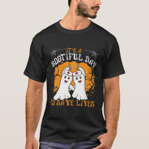 Medical Halloween Bus eller godis Healthcare Dokto T Shirt