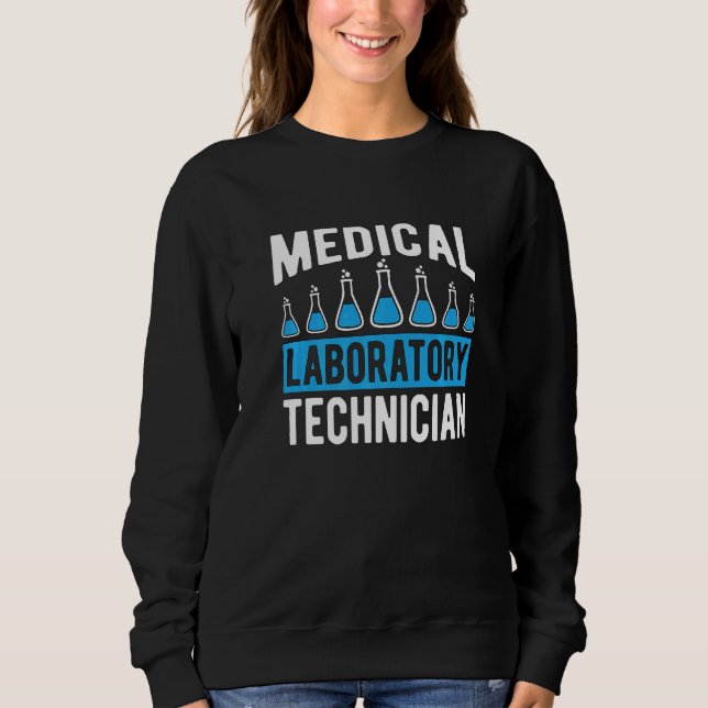 Medical Laboratory Technician Technologist Chemist T Shirt (Framsida)