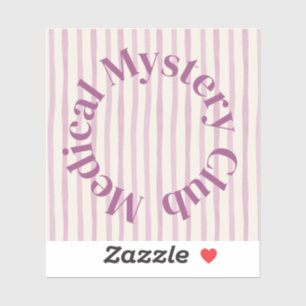 'Medical Mystery Club' Relaterbar Spoonie-dekal Klistermärken