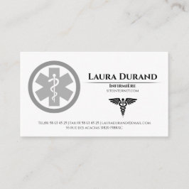 Medical Nurse Business Cards Visitkort