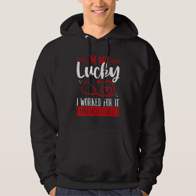 Medical School Graduation Funny Medical Student Gr Hoodie (Framsida)