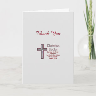 Medical Tack Christian Doktor Kort