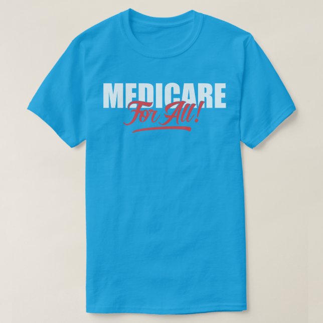 Medicare för alla tee shirt (Design framsida)