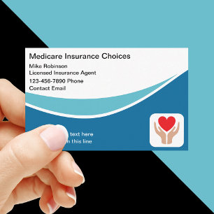 Medicare Health Insurance Rep. Visitkort