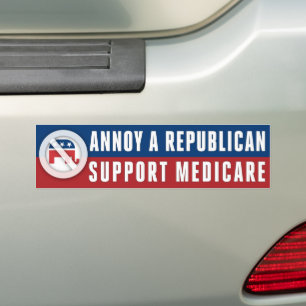 Medicare Healthcare Annoy A Republican Bildekal