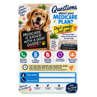 Medicare Klient Kylskåp Magnet | Kvarhållning 
