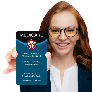 Medicare Specialist Healthcare Agent Visitkort