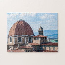 Medici Chapels dome - Florence, Toskana, Italien Pussel