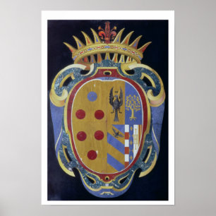 Medici-Lorena Jackar av Arm, c. 1638 (pietra dur. Poster