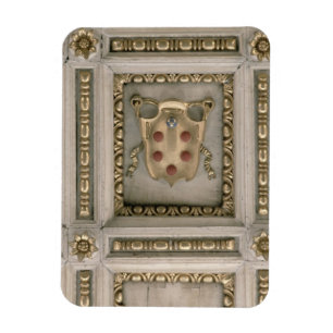 Medici vapensköld, från soffiten av kyrkan magnet