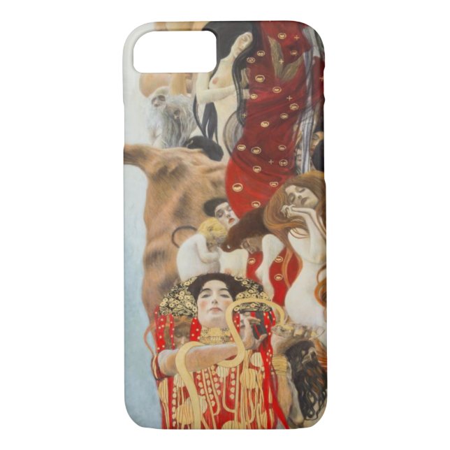 Medicin av Gustav Klimt Case-Mate iPhone Skal (Baksida)