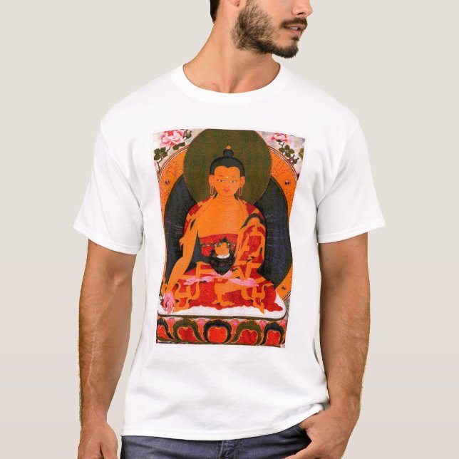 Medicin Buddha T Shirt (Framsida)