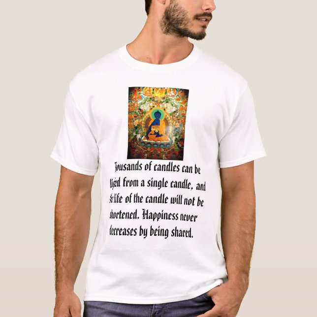 Medicin Buddha Tee Shirt (Framsida)