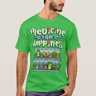 Medicin För Lycka Reptil Vilda Djur fri T Shirt