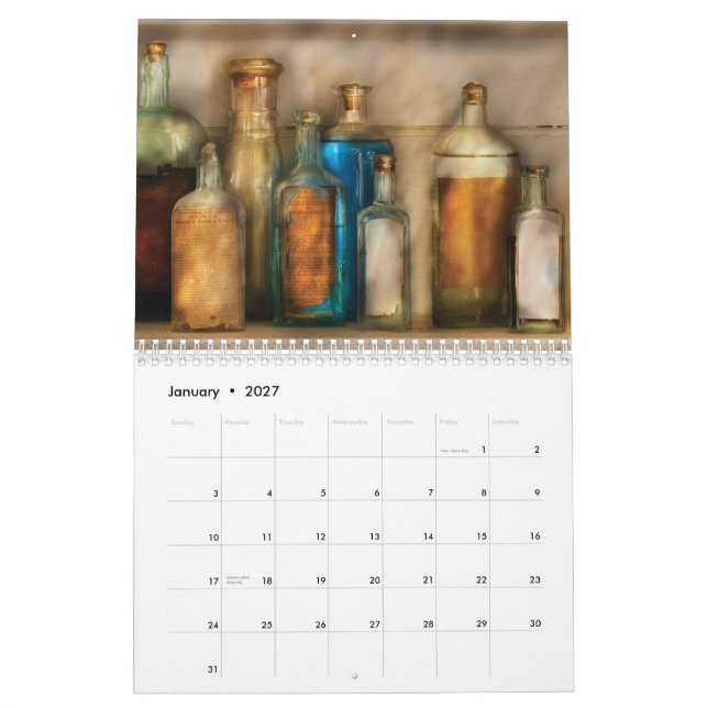 Medicin Kalender (Jan 2027)