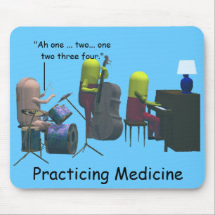 Medicin - praktisera medicin - musmatta